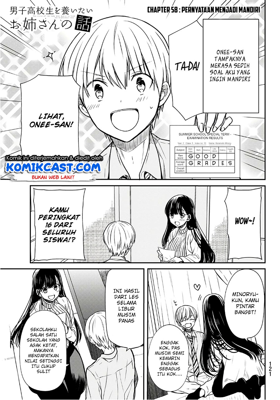 Danshi Koukousei wo Yashinaitai Onee-san no Hanashi
